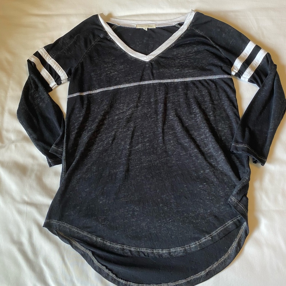 Navy top